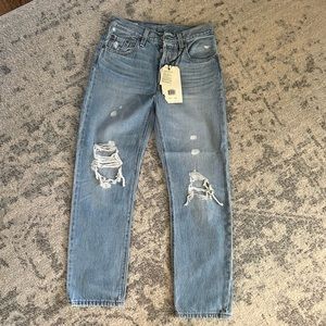 Levi 501 original cropped 24 X 26